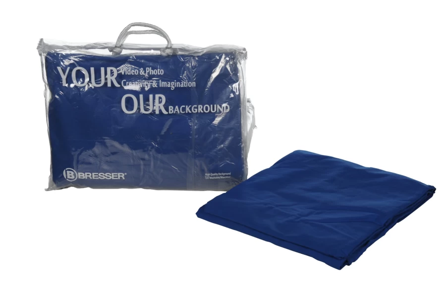 Bresser Y-9 Chromakey Blue Background Cloth 2.5x3 Meters for Green Screen Photography