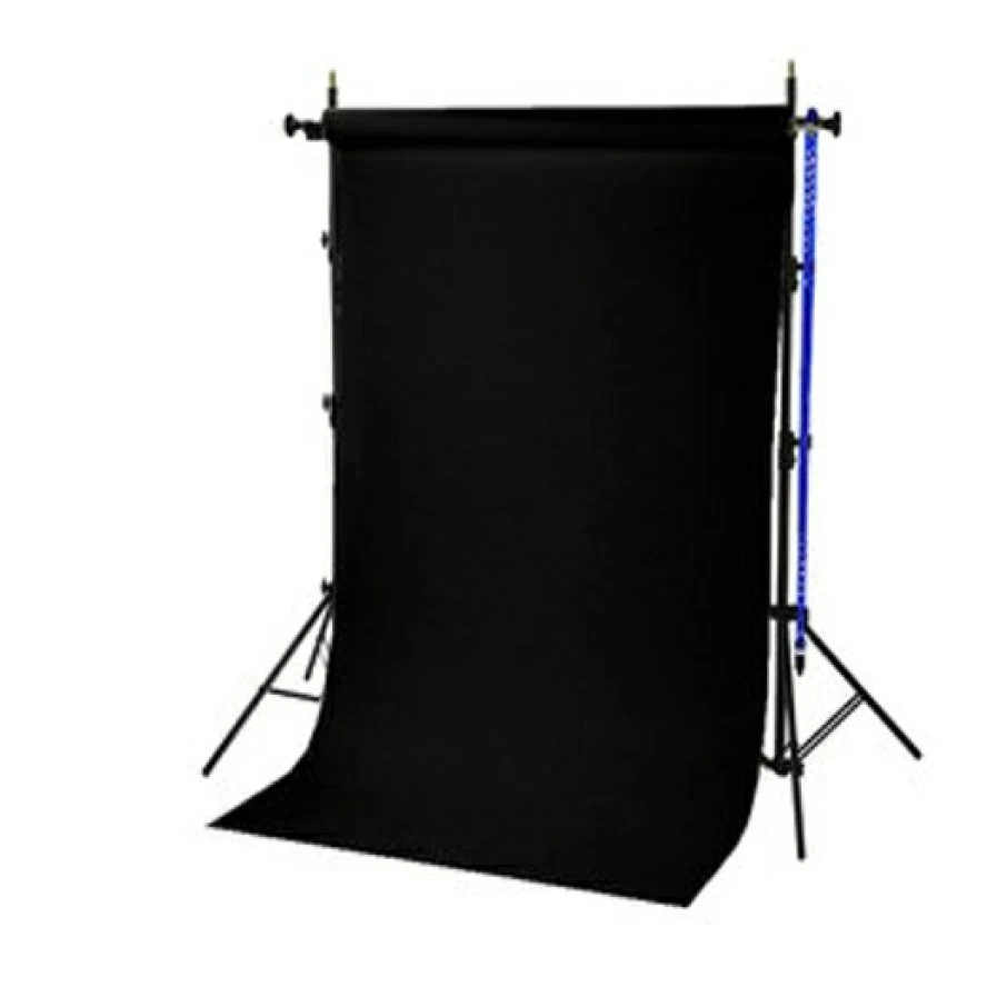 Bresser BR-TP240 1.35m x 11m Black Background System with Paper Roll for Photography Studio