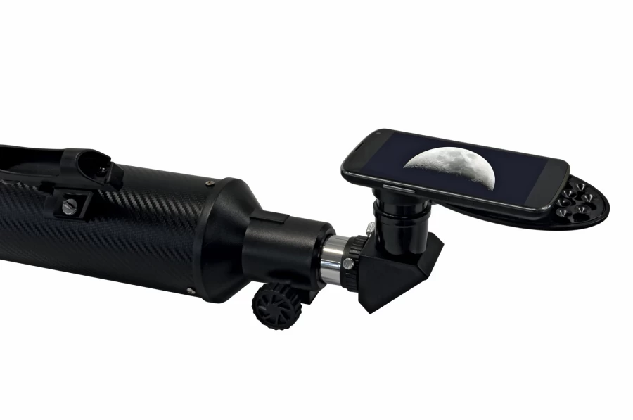 Bresser 1.25" Telescope Smartphone Adapter - Universal Phone Mount for Astronomy Photography