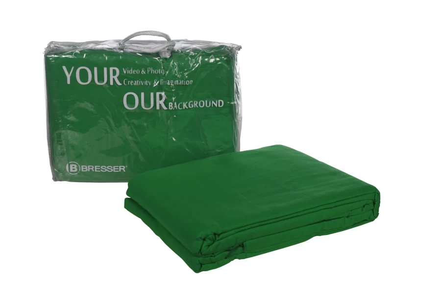 Bresser Y-9 6x6 Meter Chroma Key Green Screen Backdrop for Photography & Video
