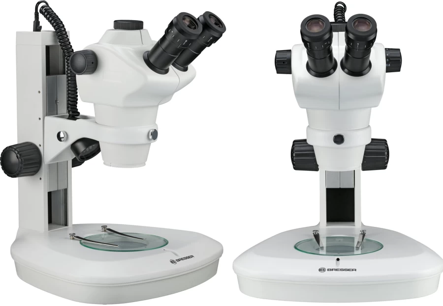 Bresser Science Etd-201 8-50X Zoom Stereo Microscope with Trinocular Head for Precision Observation