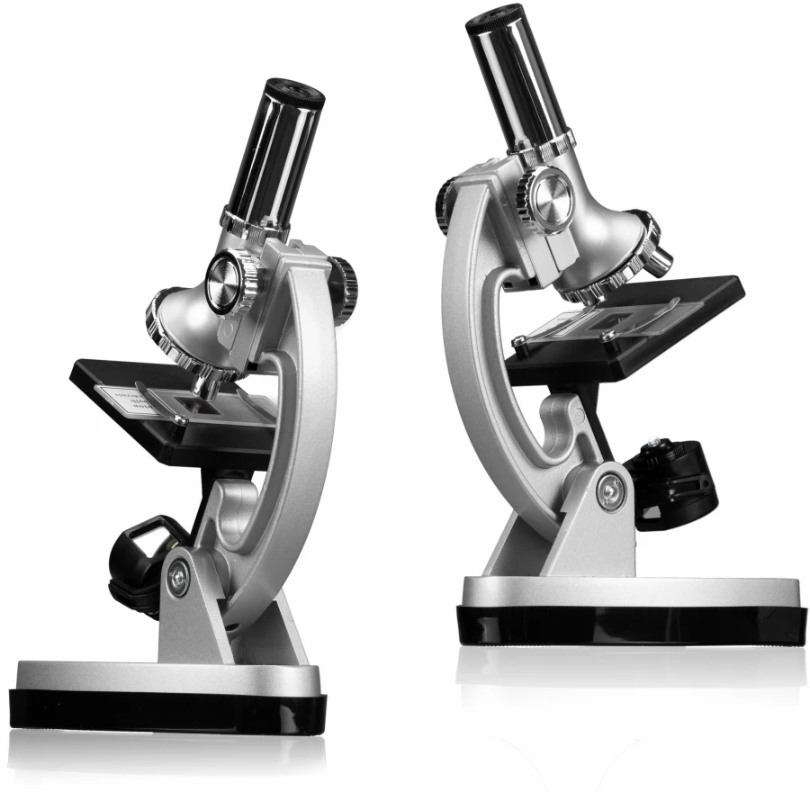 Bresser Junior Biotar 300X-1200X Microscope Set for Kids & Beginners | High-Quality Optics | Educational STEM Toy