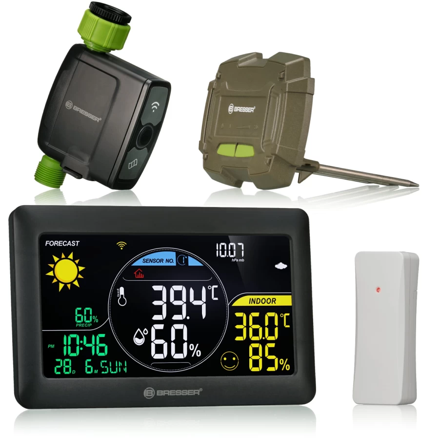 Bresser Smart Garden Irrigation System - Automated Watering for Home & Greenhouse