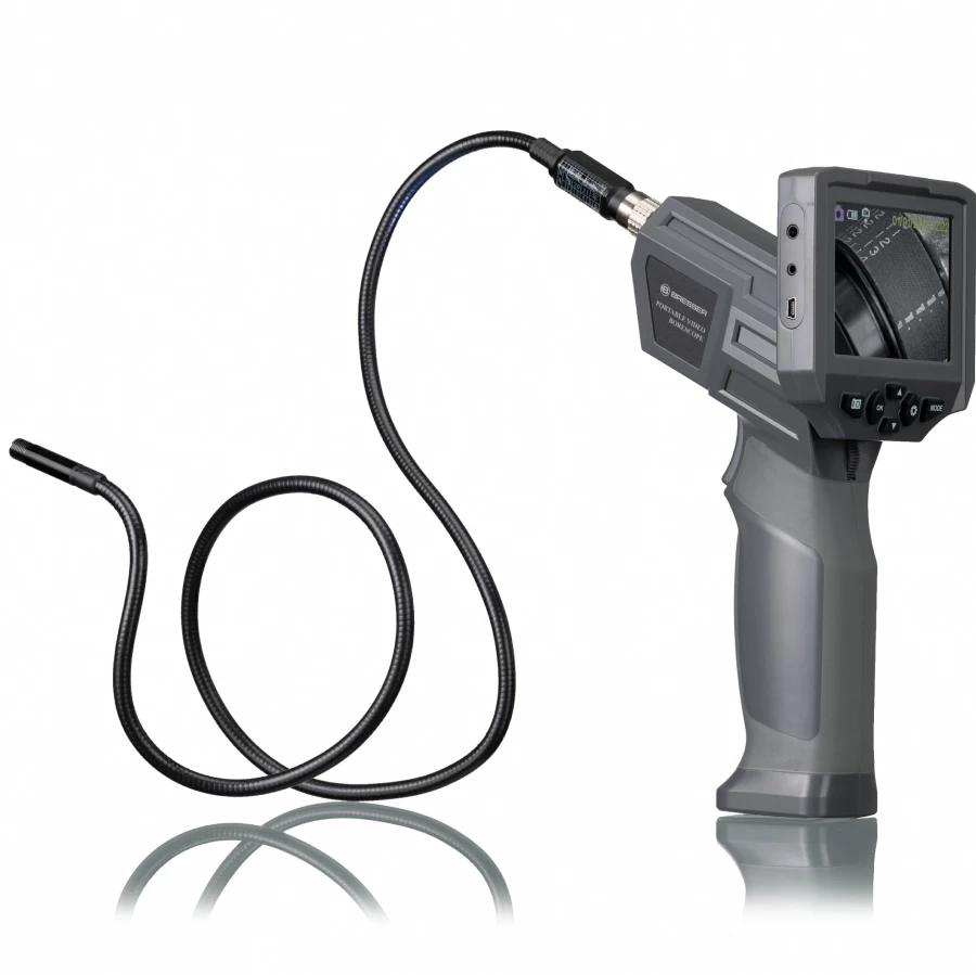 Bresser 3.5'' LCD Digital Endoscope Camera with HD Inspection for Industrial & Home Use