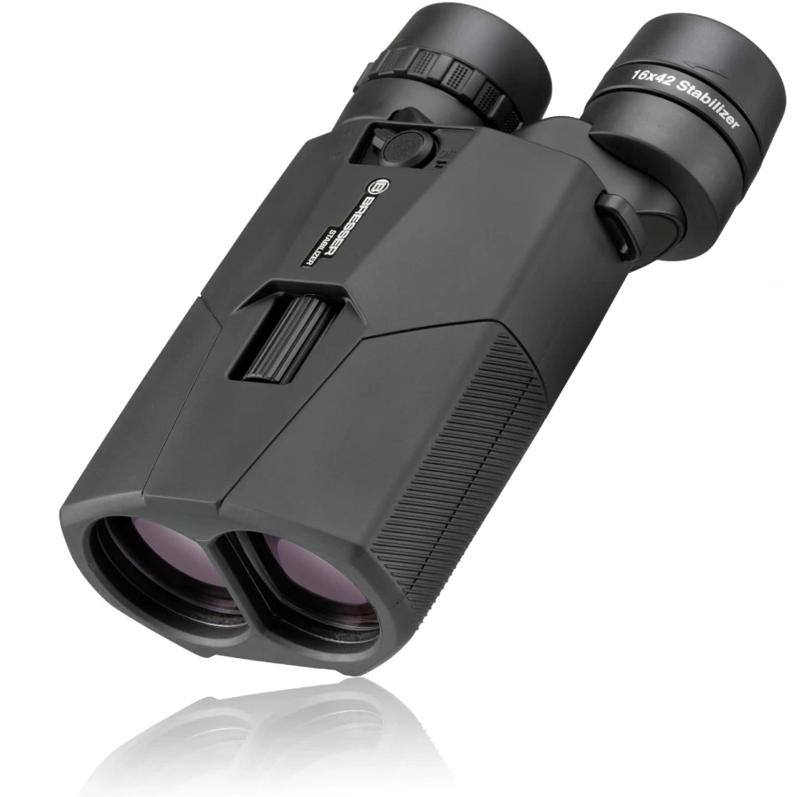 Bresser 16x42 Image Stabilizer Binoculars - Optical Image Stabilization for Clear Viewing