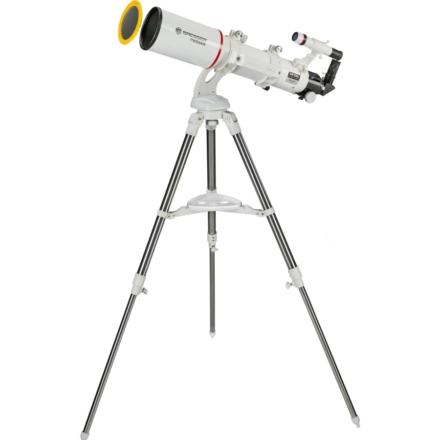 Bresser Messier AR-102/600mm Refractor Telescope with Nano Coating – Portable AZ Mount for Astronomy Beginners