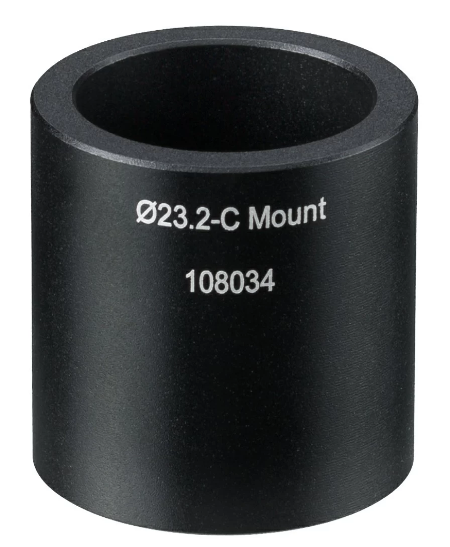 Bresser 30.5mm Microscope Camera Adapter - C-Mount Compatible for Microscopes & Photography