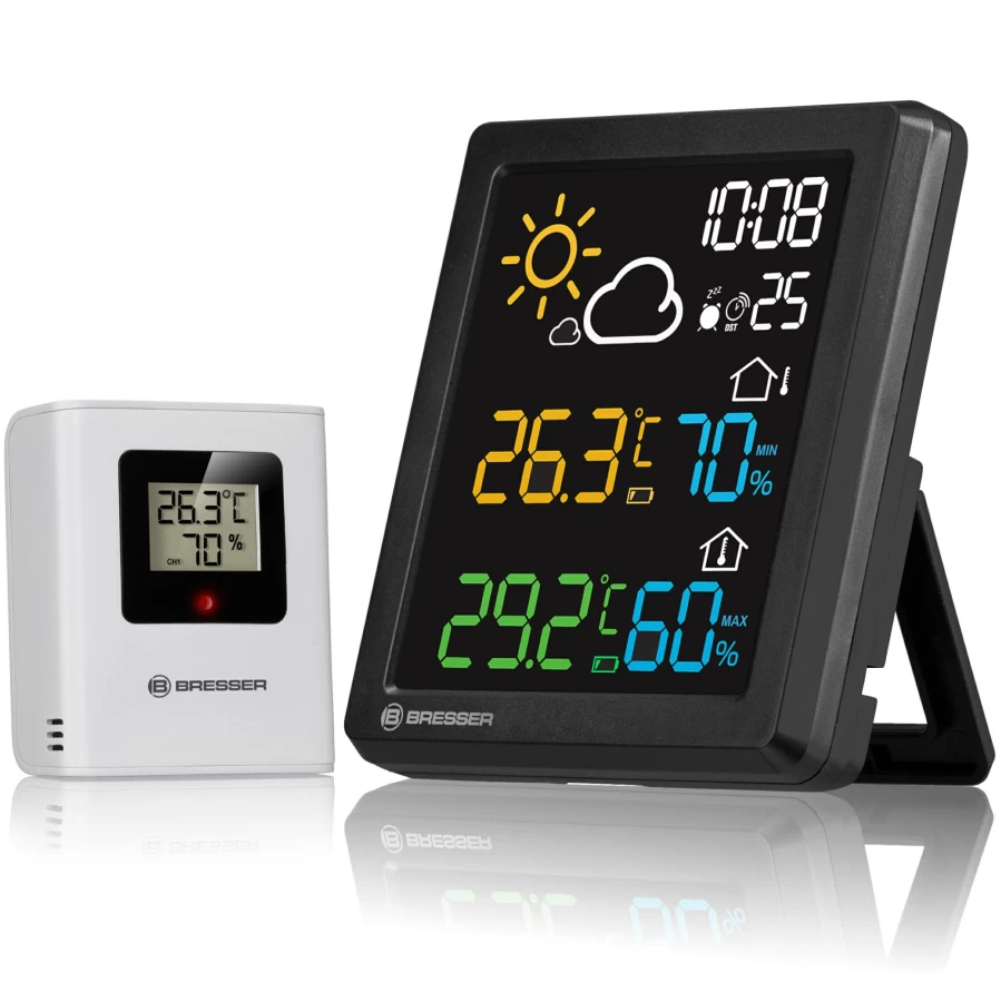 Bresser Meteocast Pico Wireless Weather Station – Compact Portable Forecast Device