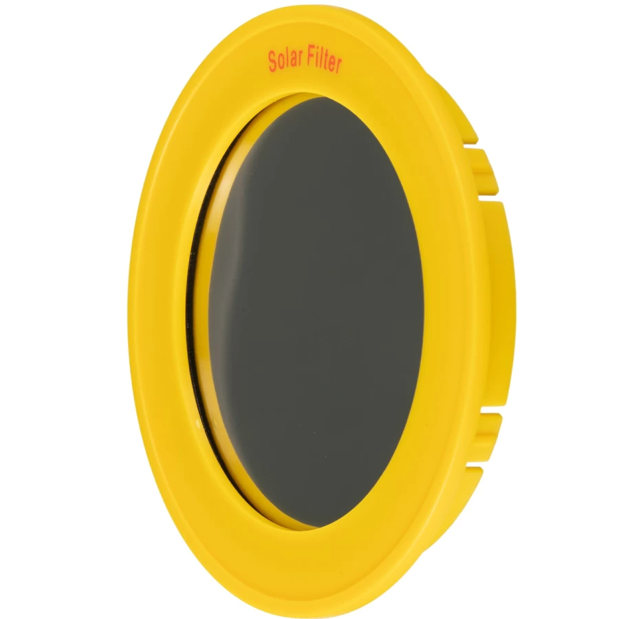 Bresser 83.2mm Solar Filter for Telescopes – Safe Sun Viewing for Carbon-Look Telescope Models