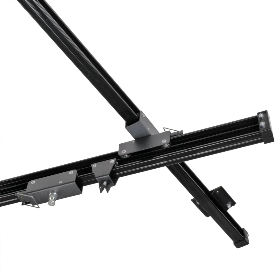Bresser CR-1 Ceiling Rail System 3x3 Meters with 4 Pantographs for Studio Lighting