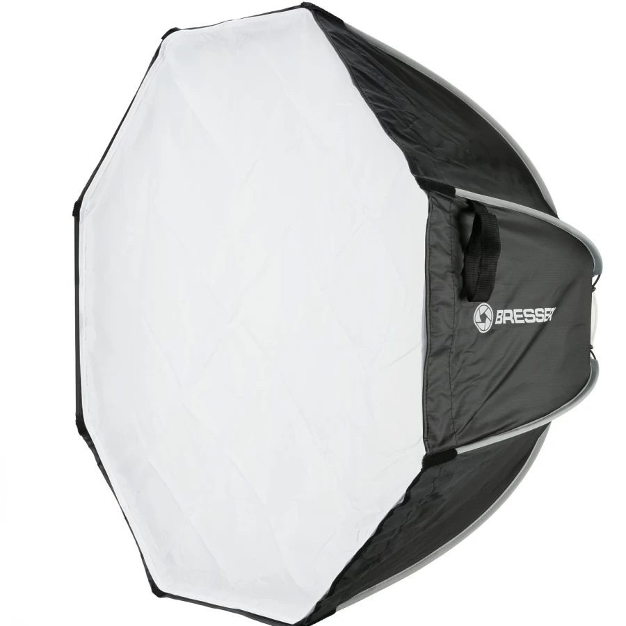 Bresser Super Quick Octabox 120cm Softbox with Bowens Mount for Studio Photography Lighting