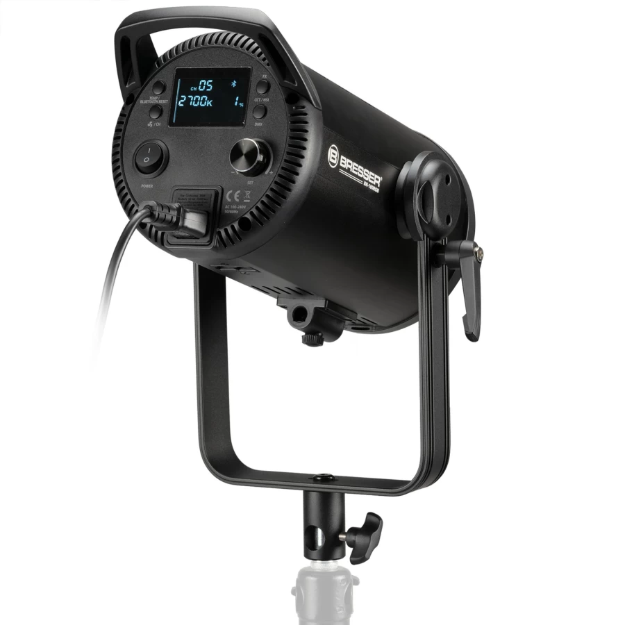 Bresser BR-180 RGB COB LED Light Duo Kit – Dual High-Intensity Studio Lighting for Photography & Videography