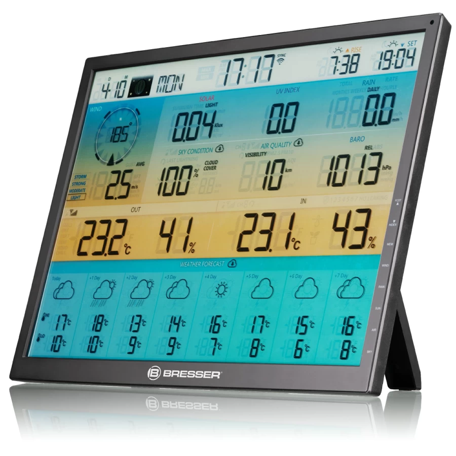 Bresser 7003230 8-Day 4Cast XL Wi-Fi Weather Station Replacement Base Station
