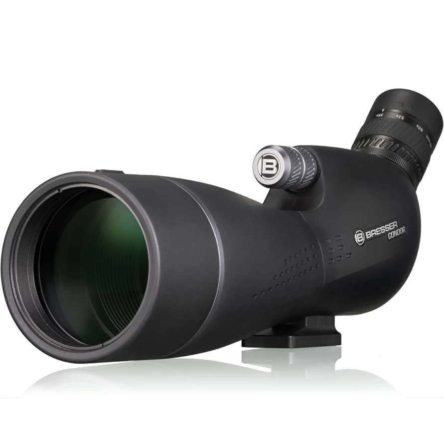 Bresser Condor 20-60x80mm Spotting Scope Gen II - High Power Zoom Telescope for Bird Watching & Outdoor Observation