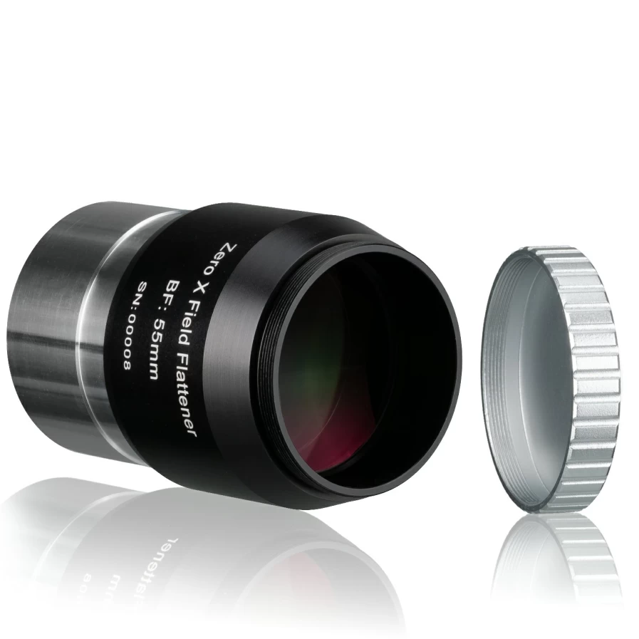 Bresser Field Flattener 2'' M48 - Compatible with ED80, ED102, ED127 APO Telescopes - Explore Scientific Zero X Series