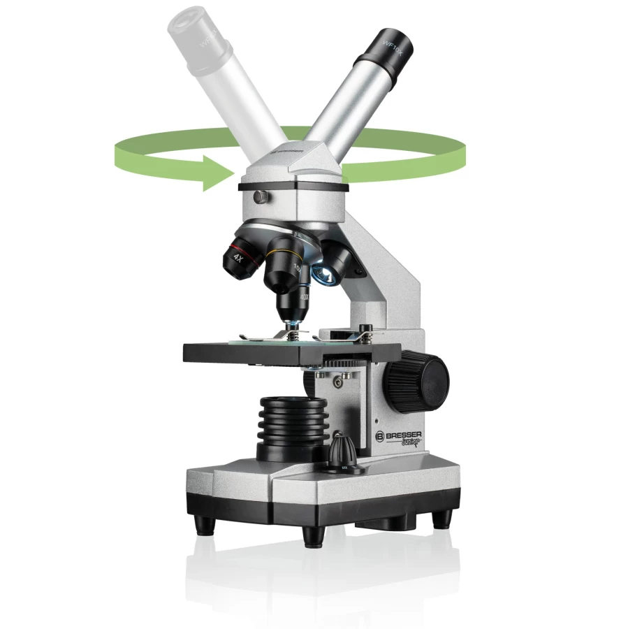 Bresser Junior Biolux 40X-1024X Microscope with Smartphone Adapter for Kids & Beginners