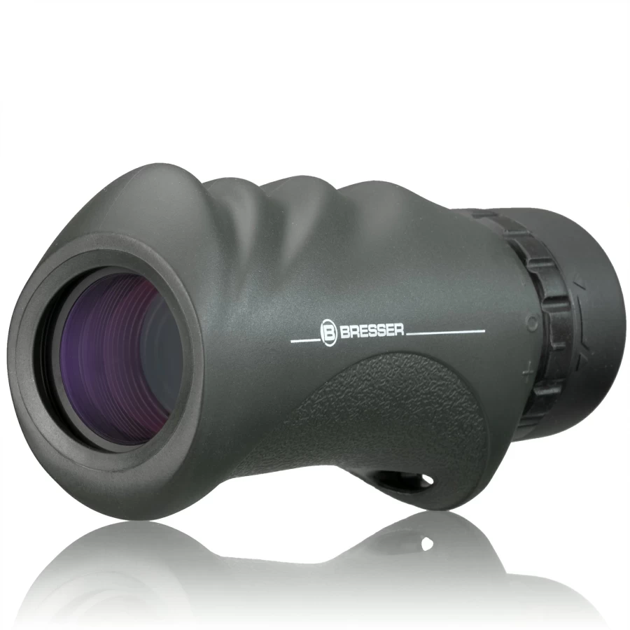 Bresser Condor 10X25 Compact Monocular - High Power 10x Magnification, 25mm Objective Lens, Lightweight & Portable for Outdoor Adventures