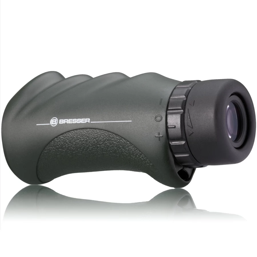 Bresser Condor 10X25 Compact Monocular - High Power 10x Magnification, 25mm Objective Lens, Lightweight & Portable for Outdoor Adventures