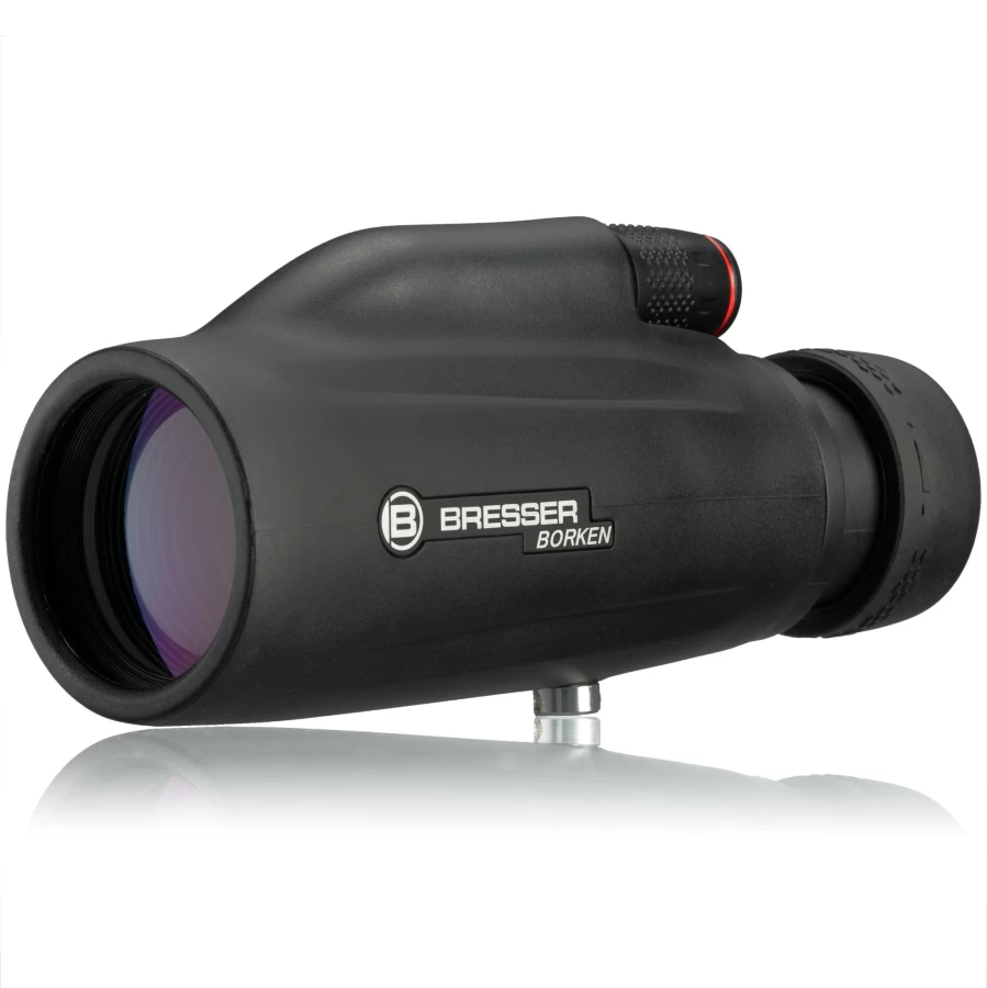 Bresser 10X42 High Power Monocular Telescope for Long Distance Viewing - Compact & Waterproof Design