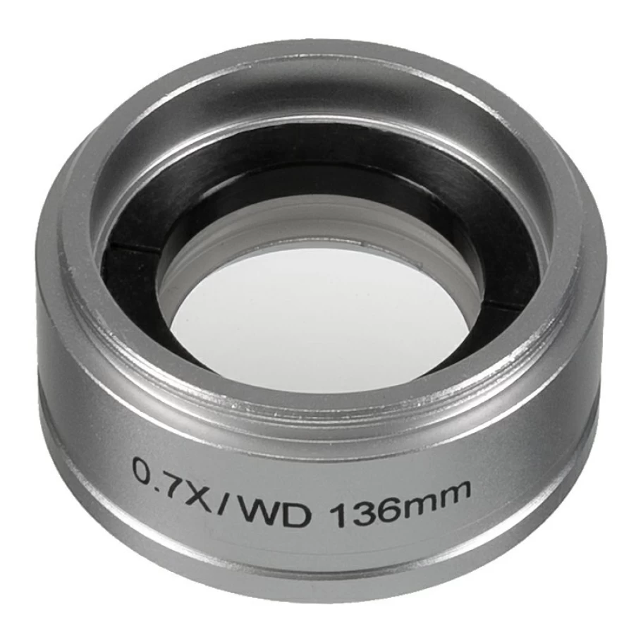 Bresser 0.7X Additional Objective Lens - Etd-201 Wide Angle Attachment for Microscopes