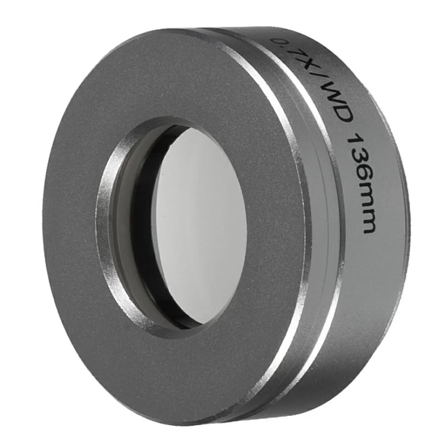 Bresser 0.7X Additional Objective Lens - Etd-201 Wide Angle Attachment for Microscopes