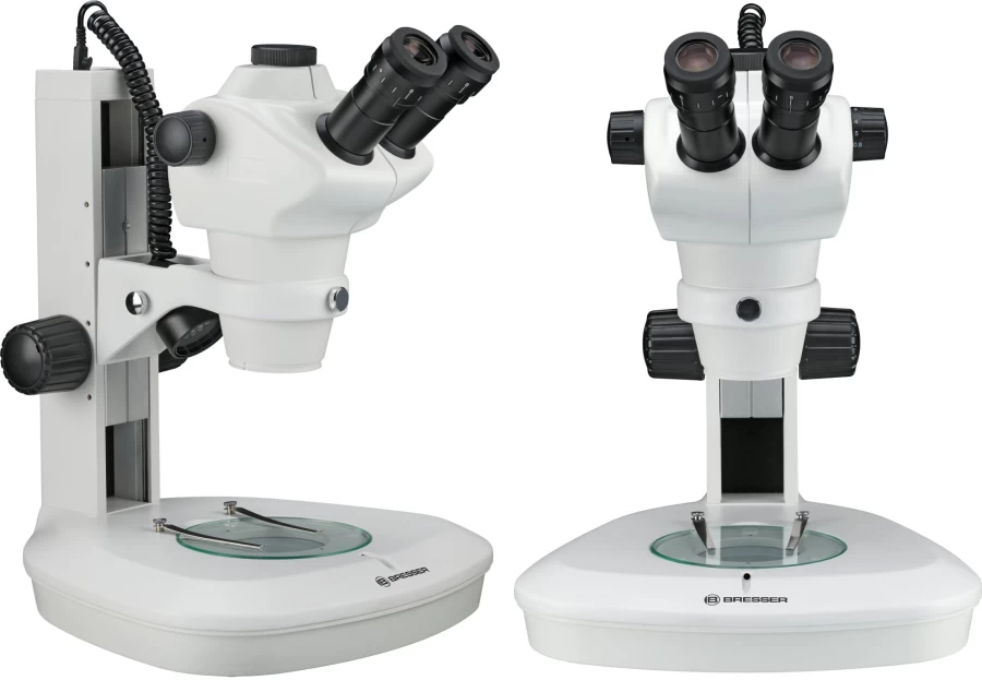 Bresser Science Etd-201 8-50X Zoom Stereo Microscope with Trinocular Head for Precision Laboratory Use