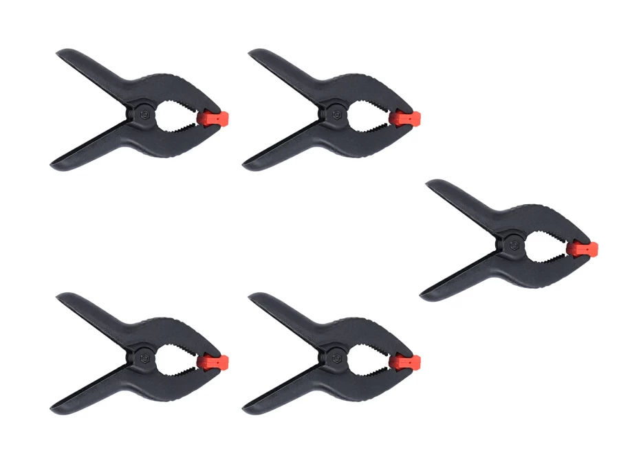 Bresser BR-50 5-Piece Multi-Purpose Clamp Set – Heavy-Duty Tool Clamps for DIY & Professional Use