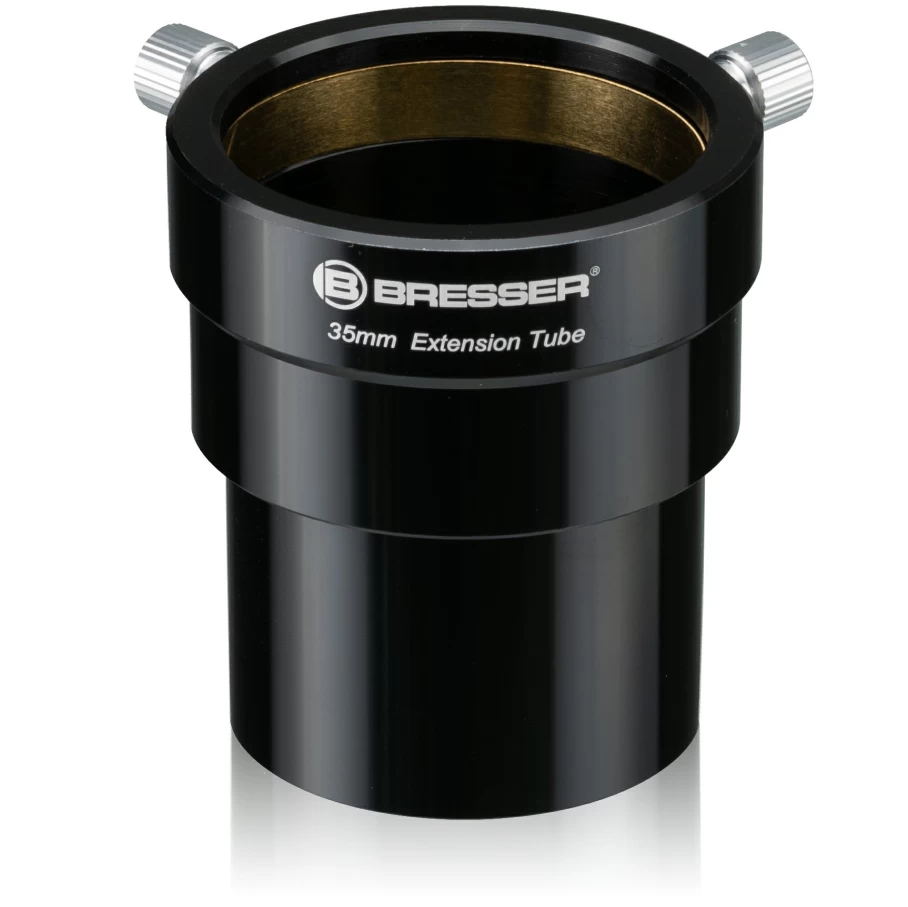 Bresser 35mm Telescope Extension Tube for 2" Eyepieces – Compatible with Astronomy Accessories