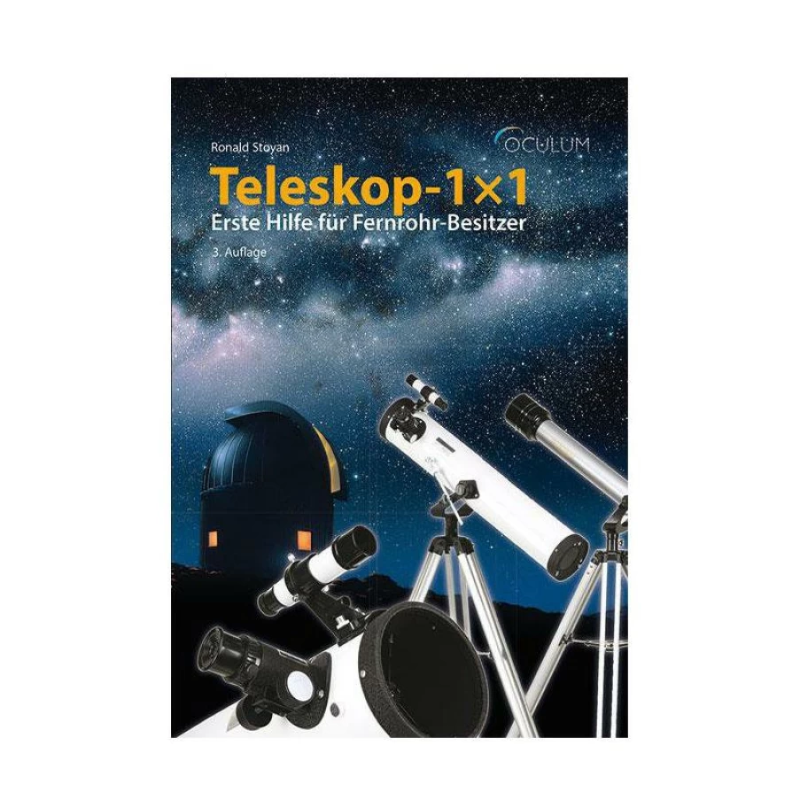 Bresser Teleskop-1X1 für Astronomie Einsteiger - Hochwertiges Fernrohr für Himmelsbeobachtung (Deutsch)