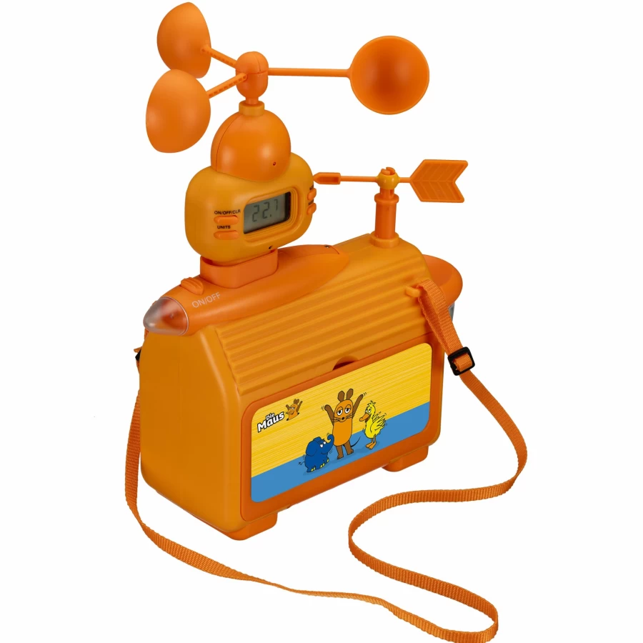 Bresser Die Maus Kids Weather Station – Interactive Children's Educational Weather Toy