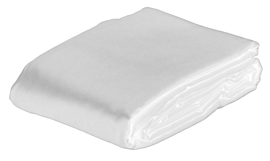 Bresser BR-8P 3m x 6m White Polyester Photography Background Cloth for Studio Portraits