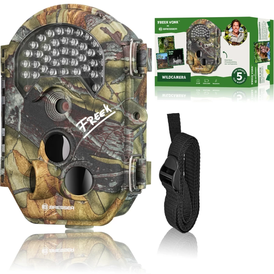 Bresser 3X30 Kids Binoculars – Freek Vonk Edition for Children’s Outdoor Adventures
