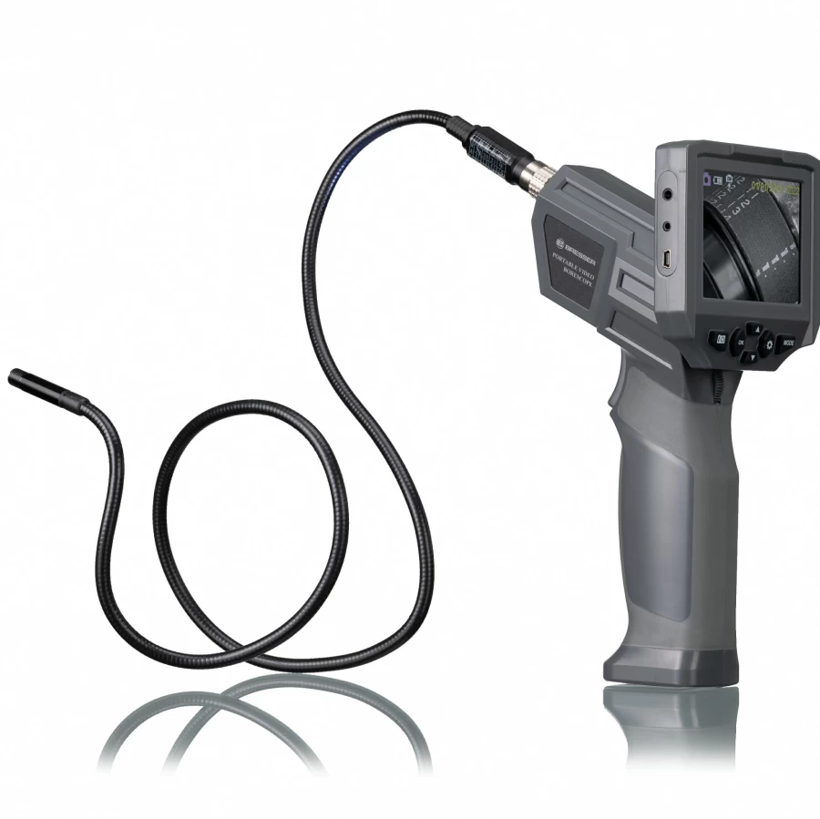 Bresser 3.5'' LCD Digital Endoscope Camera with High-Resolution Inspection Probe