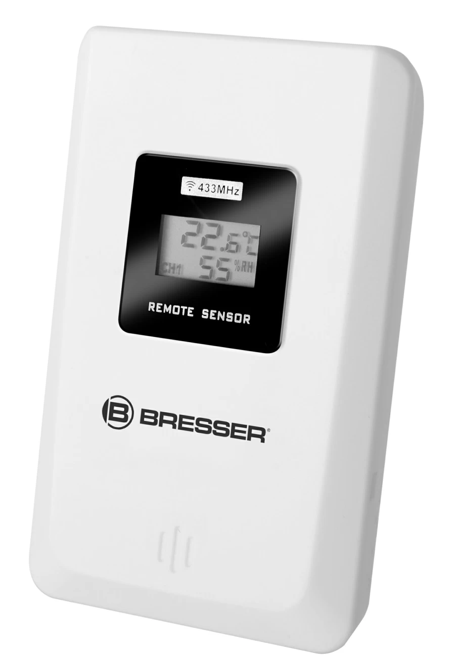 Bresser 3-Channel Wireless Thermo-Hygro Sensor with Temperature and Humidity Monitoring