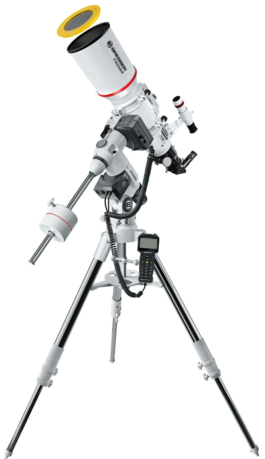 Bresser AR-102S/600 EXOS-2 GoTo Refractor Telescope with 102mm Aperture for Astrophotography