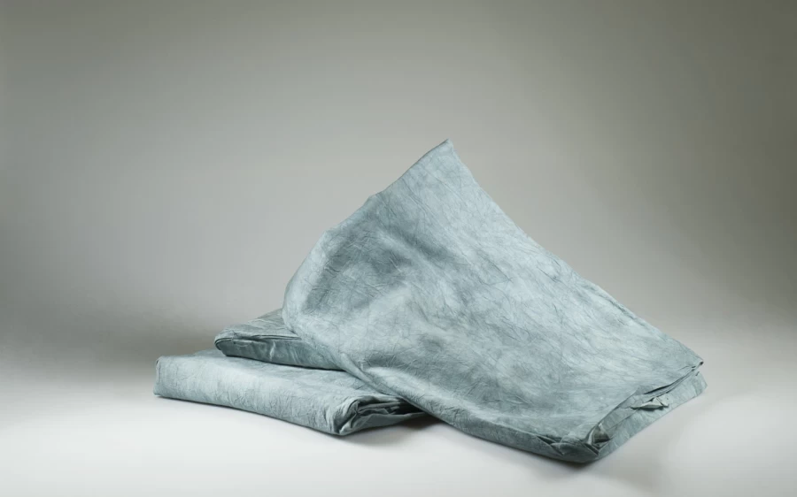 Bresser BR-5157 3m x 6m Blue-Grey Photography Background Cloth for Studio Portraits