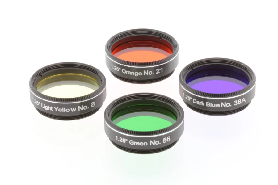 Bresser 8" (200mm) Moon & Planetary Filter Set - Explore Scientific Enhanced Viewing