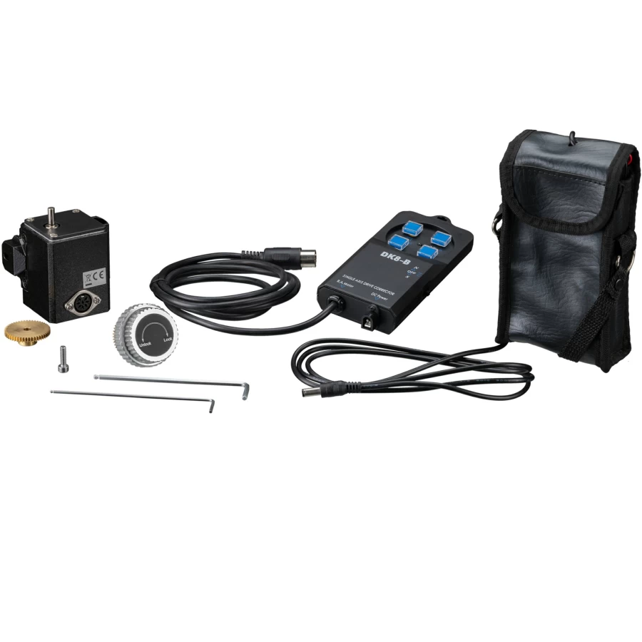 Bresser Messier RA Motor and Controller with EXOS-1 Mount and MON-1 Tripod for Telescope Tracking