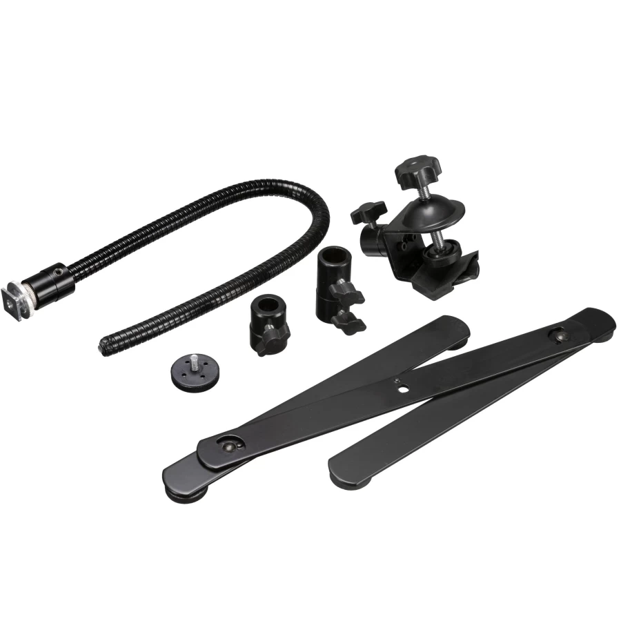 Bresser Br-Q110 45cm Flexible Gooseneck Light Stand for Video Photography Studio Lighting