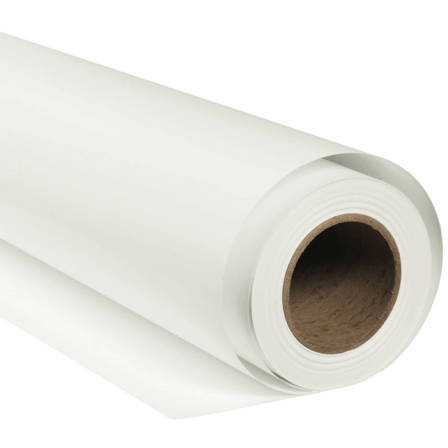 Bresser SBP32 Polar White Paper Background Roll - 2m x 11m for Photography Studio Backdrop
