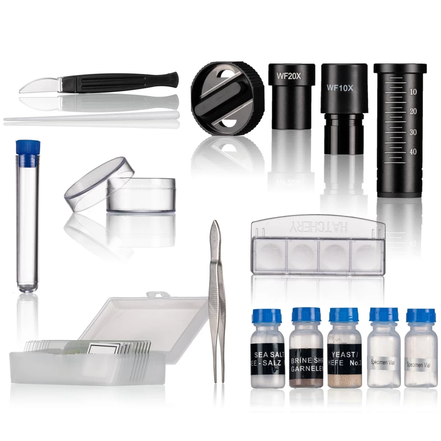 Bresser Biolux Junior Student Microscope – High-Quality Educational Microscope for Kids and Beginners