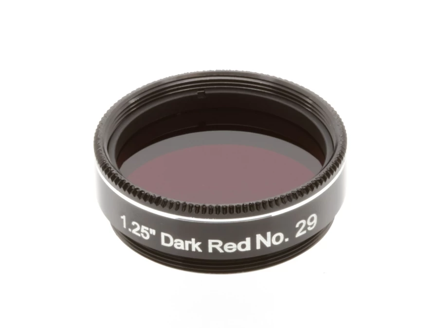 Bresser 1.25" Dark Red No.29 Filter for Telescopes - Explore Scientific Compatible Astronomy Accessory