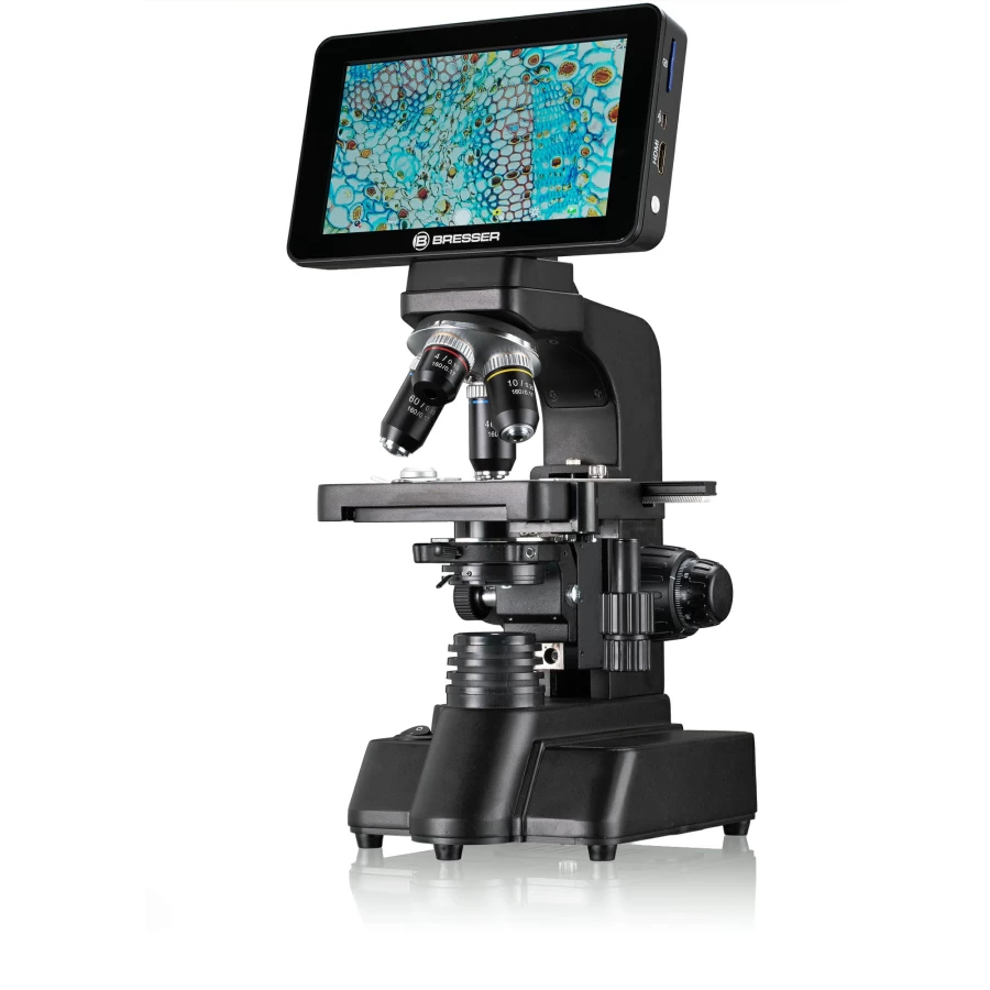 Bresser Researcher LCD Digital Microscope with High-Resolution Display for Scientific Exploration