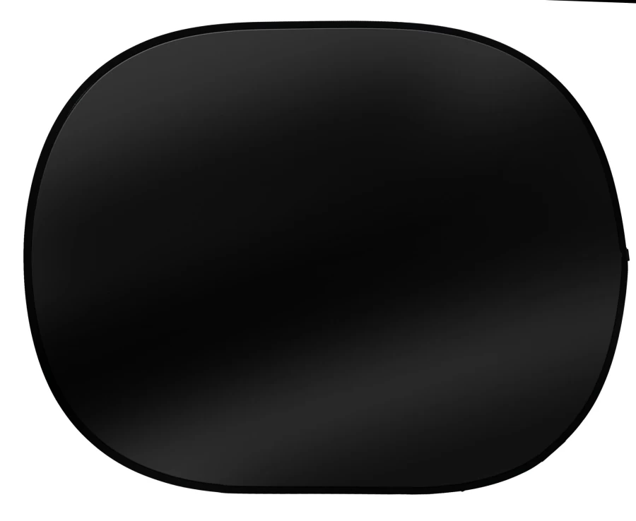 Bresser BR-3 150x200cm Foldable Photo Background - Dual Side Black/White for Studio Photography