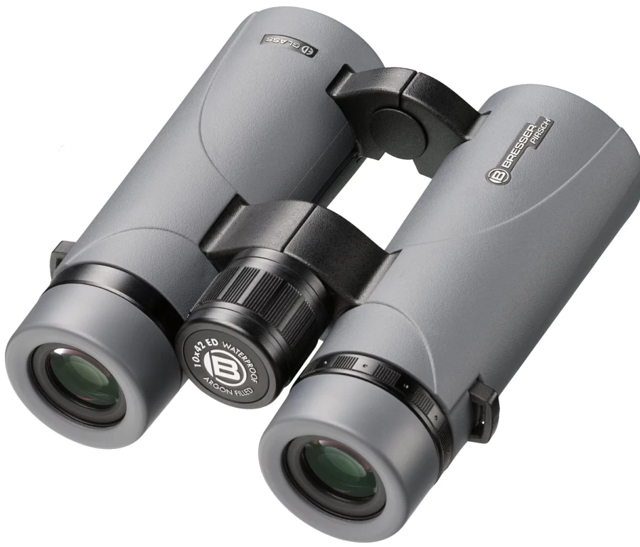 Bresser Pirsch Ed 10x42 Binoculars with Phase Coating - High-Performance Hunting & Birding Optics