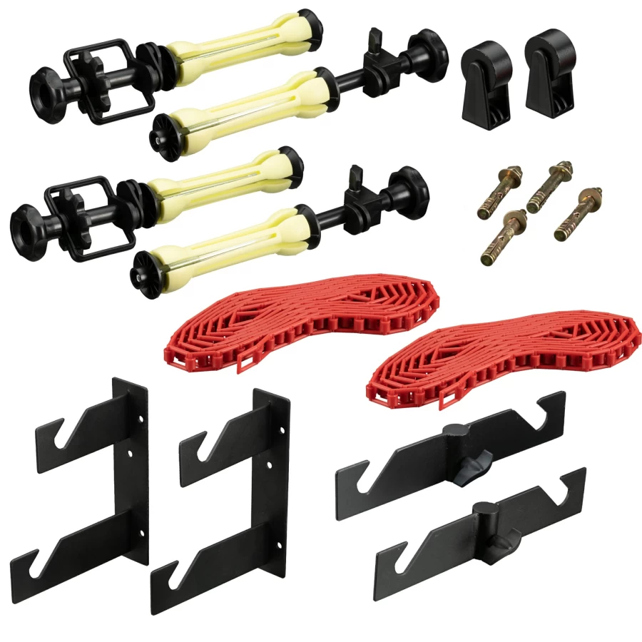 Bresser MB10 Adjustable Backdrop System - Wall, Ceiling & Tripod Mount for Dual Backgrounds