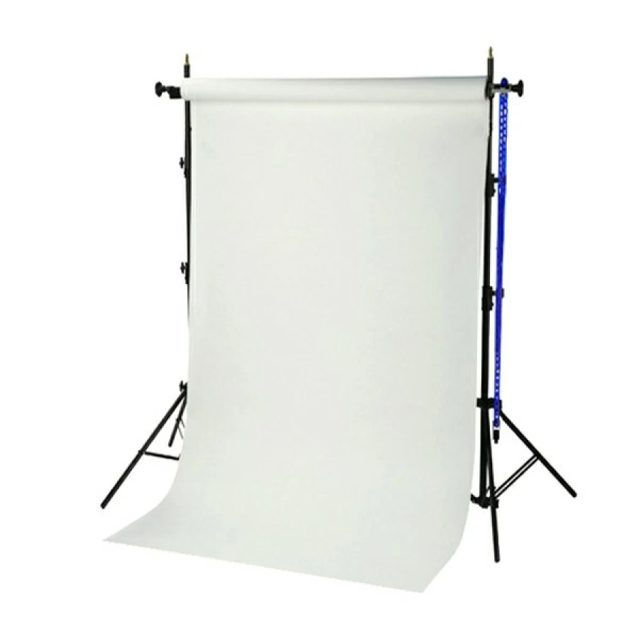 Bresser BR-TP240 White Background System with 1.35x11M Paper Roll for Photography Studio