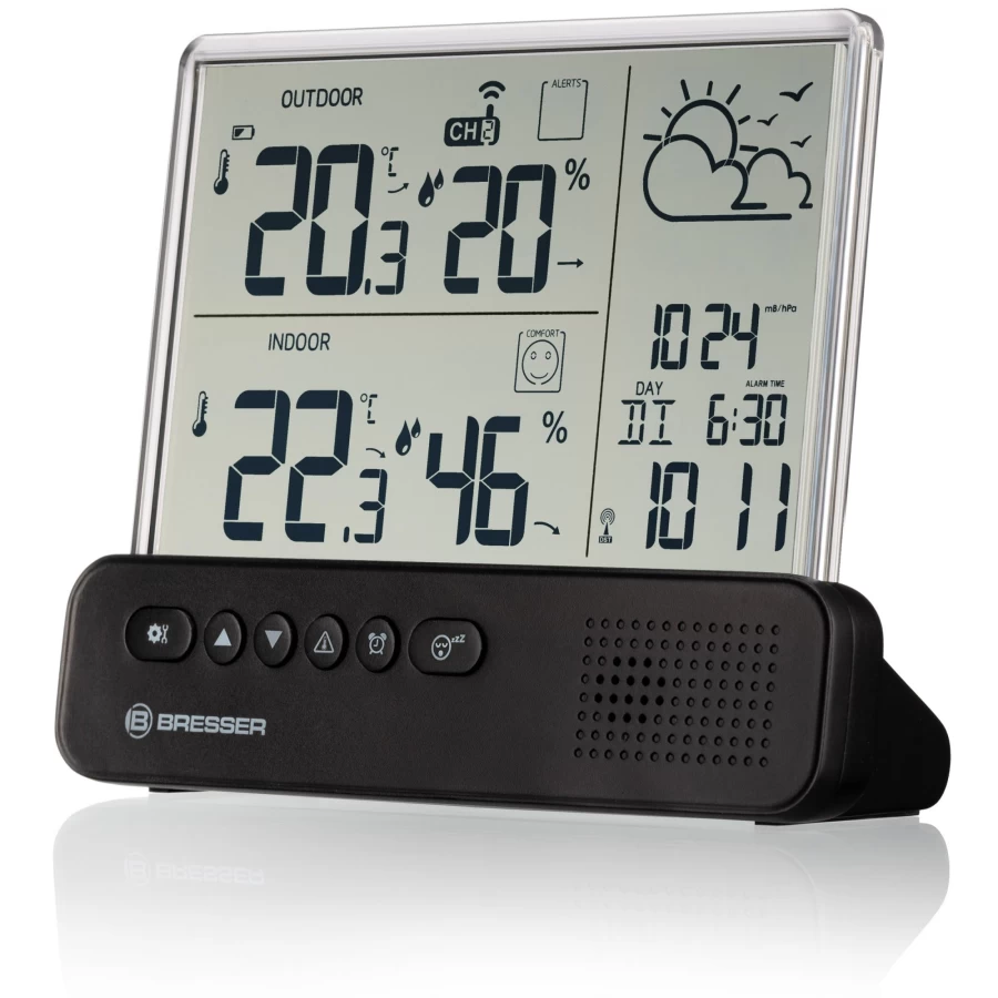 Bresser Translucidus NV Weather Station – Accurate Home Weather Monitoring with Premium Sensors