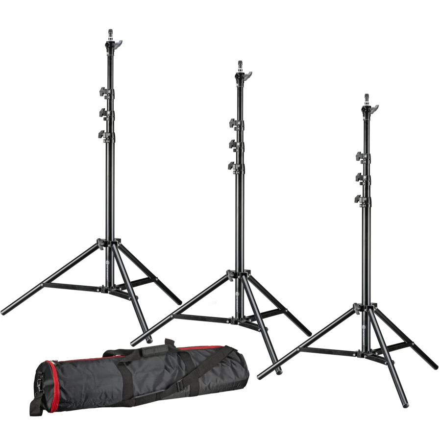 Bresser 3X Professional Tripod Br-Tp240 Pro-1 with Carry Bag – 240cm Height Adjustable Aluminum Camera Tripod Stand for Photography