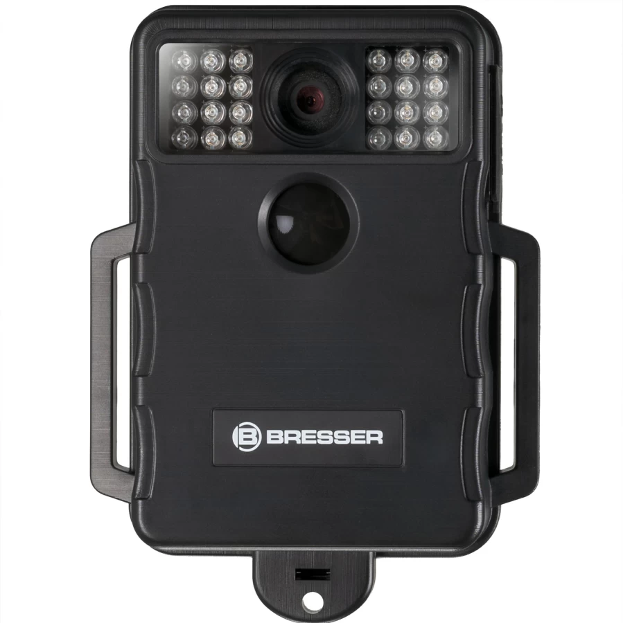 Bresser 5MP Full HD Wildlife Camera with Night Vision, PIR Motion Sensor, and Waterproof Design for Outdoor Hunting Surveillance